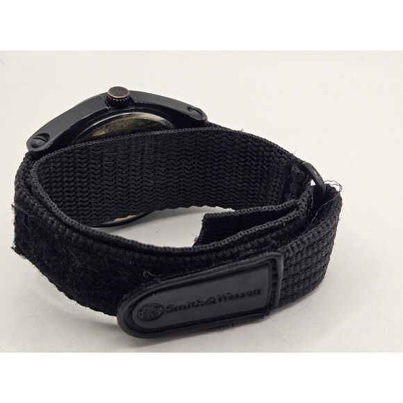 Smith & Wesson S&W Black Tactical Military Police Watch - New Battery - Picture 7 of 9